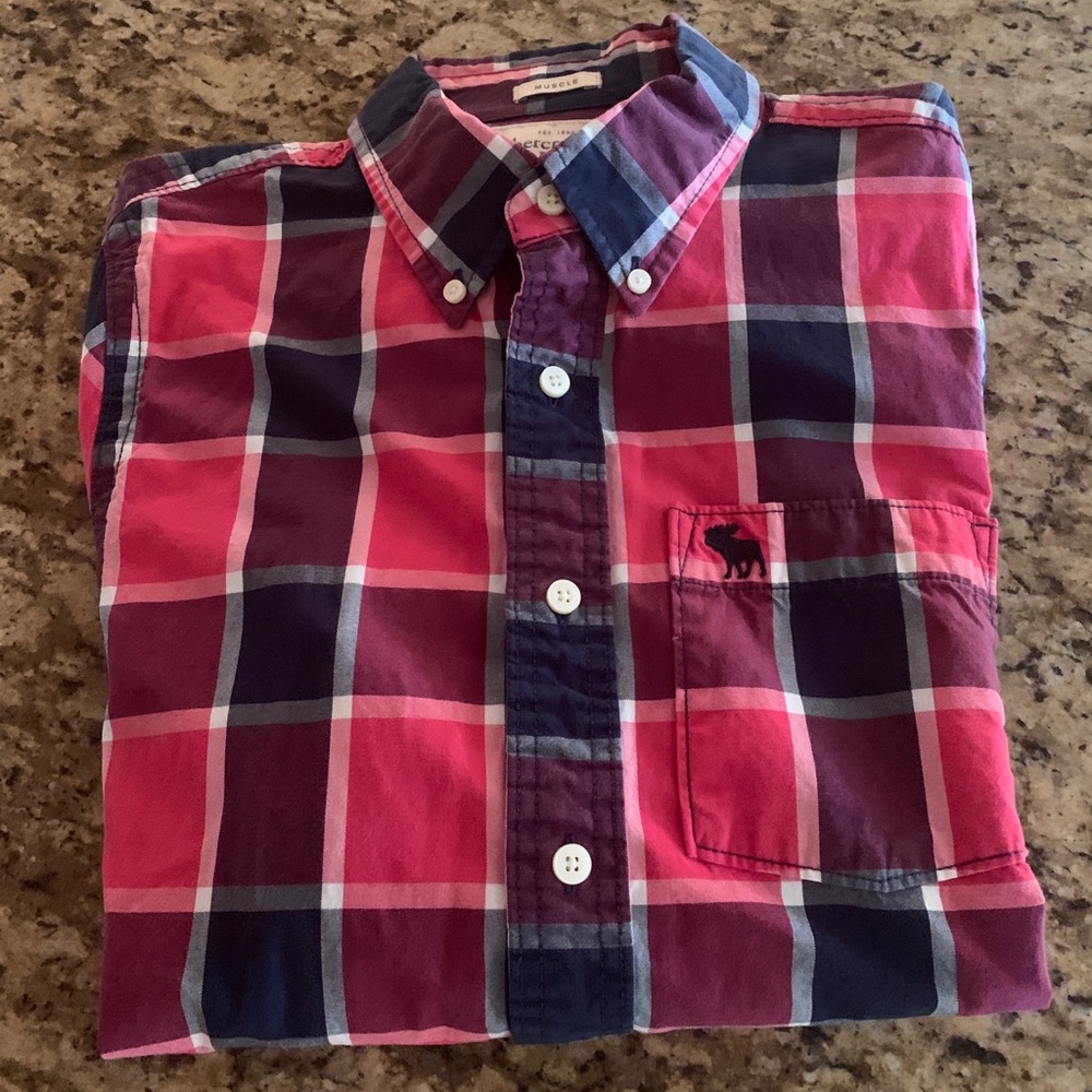 Abercrombie Men’s Long sleeve Button Down